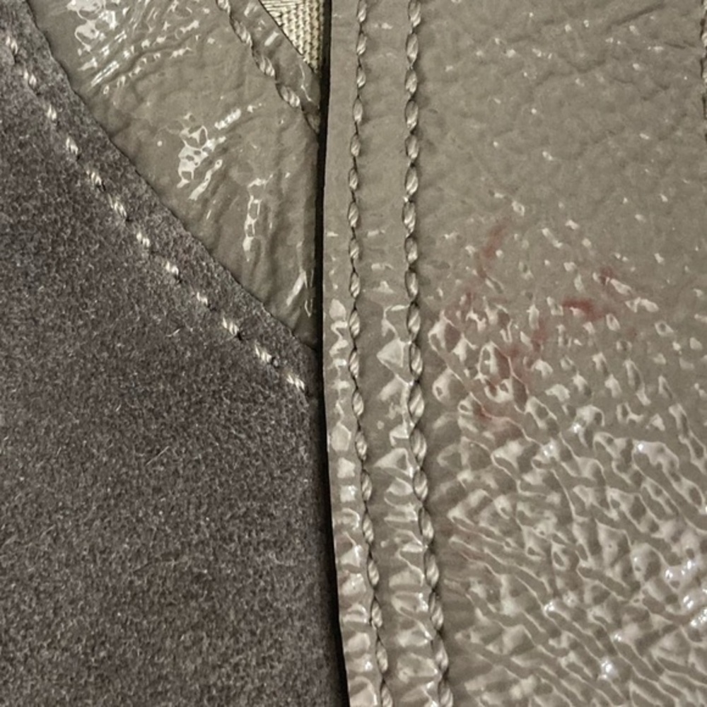 Coach rare gray patchwork Madison hobo bag RARE - Picture 12 of 16